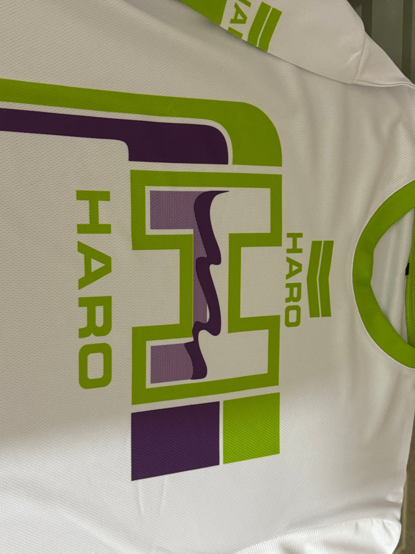Haro BMX Jersey Green/Purple