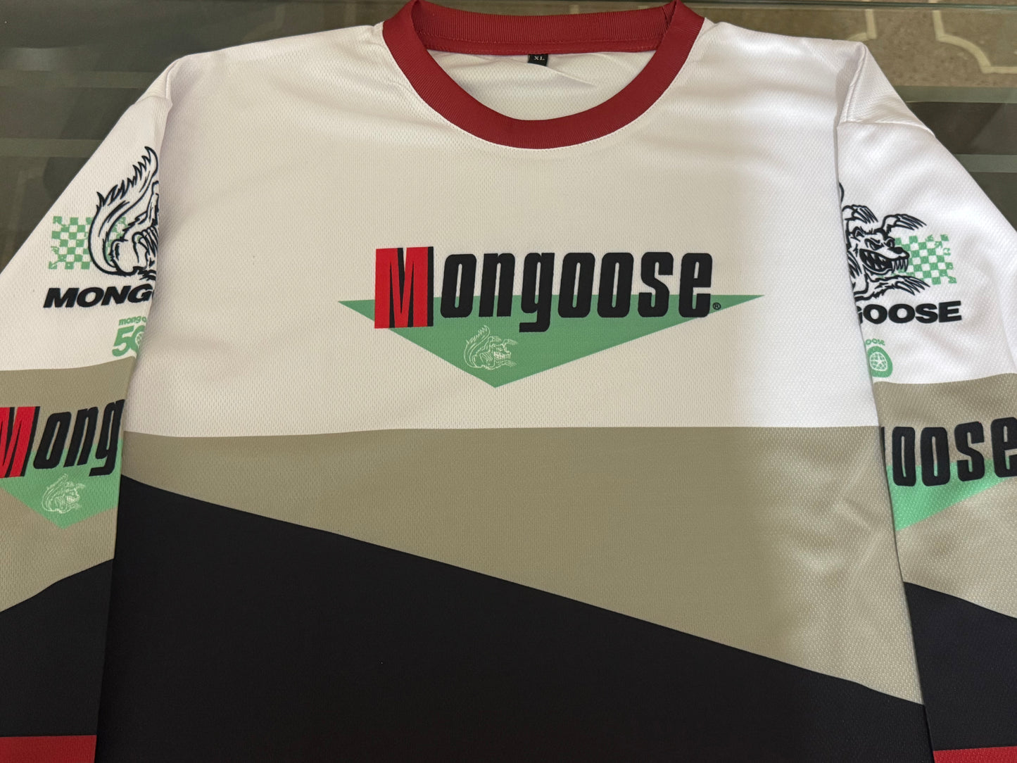 Mongoose Axo BMX Jersey Red