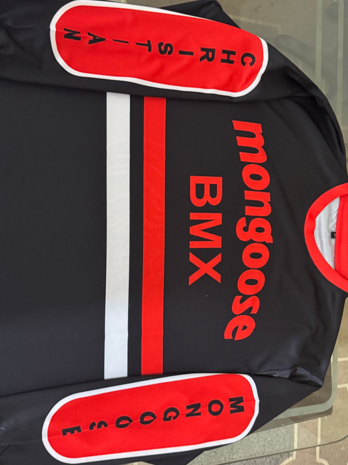 Mongoose BMX Jersey Black Red