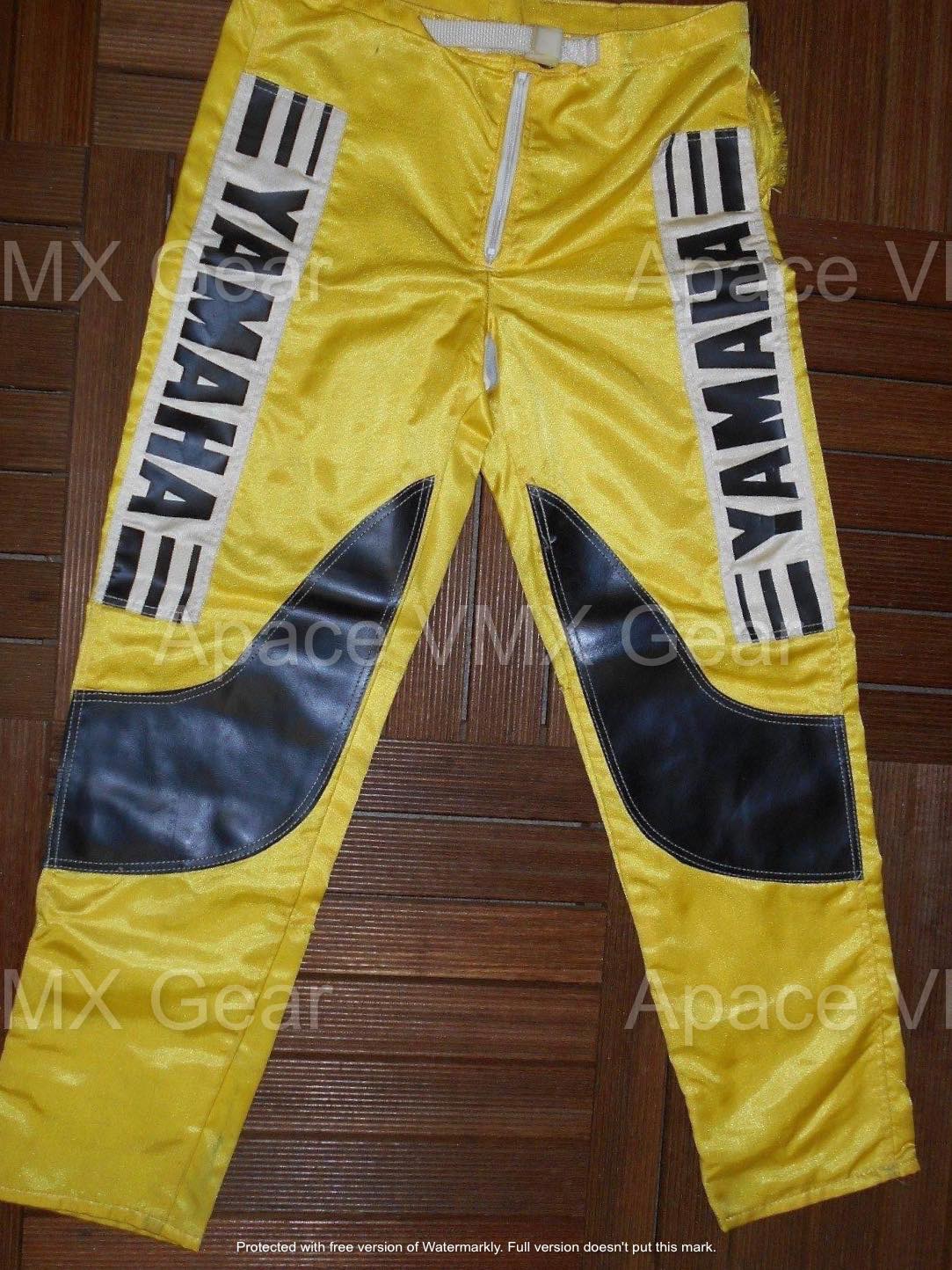Yamaha Vintage MX Set Yellow/Black - Apace Racing