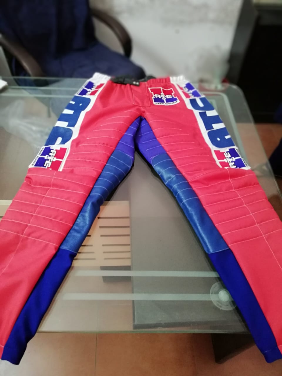 Vintage Hondaline HONDA ATC Pants RED - Apace Racing