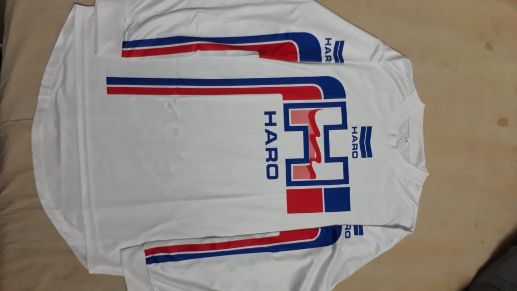 Haro Vintage BMX jersey Red/blue - Apace Racing