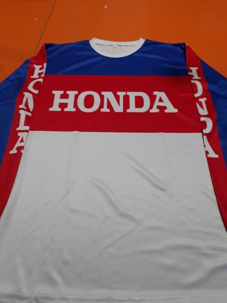 Honda Vintage MX Jersey red blue white - Apace Racing