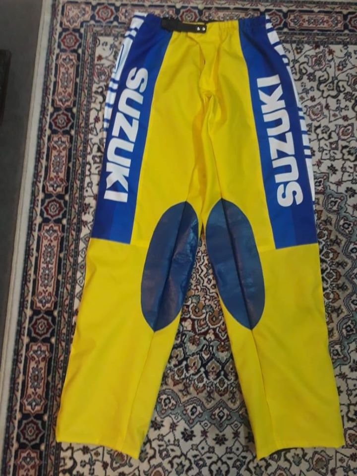 Vintage SUZUKI QUADRACER Pants - Apace Racing