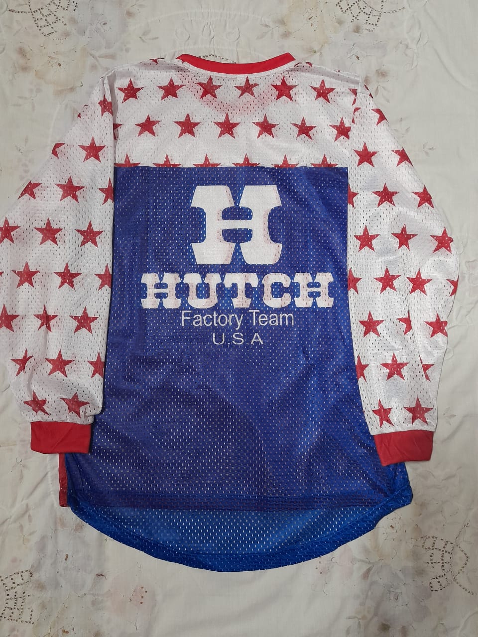 Hutch Vintage Bmx Jersey red/blue