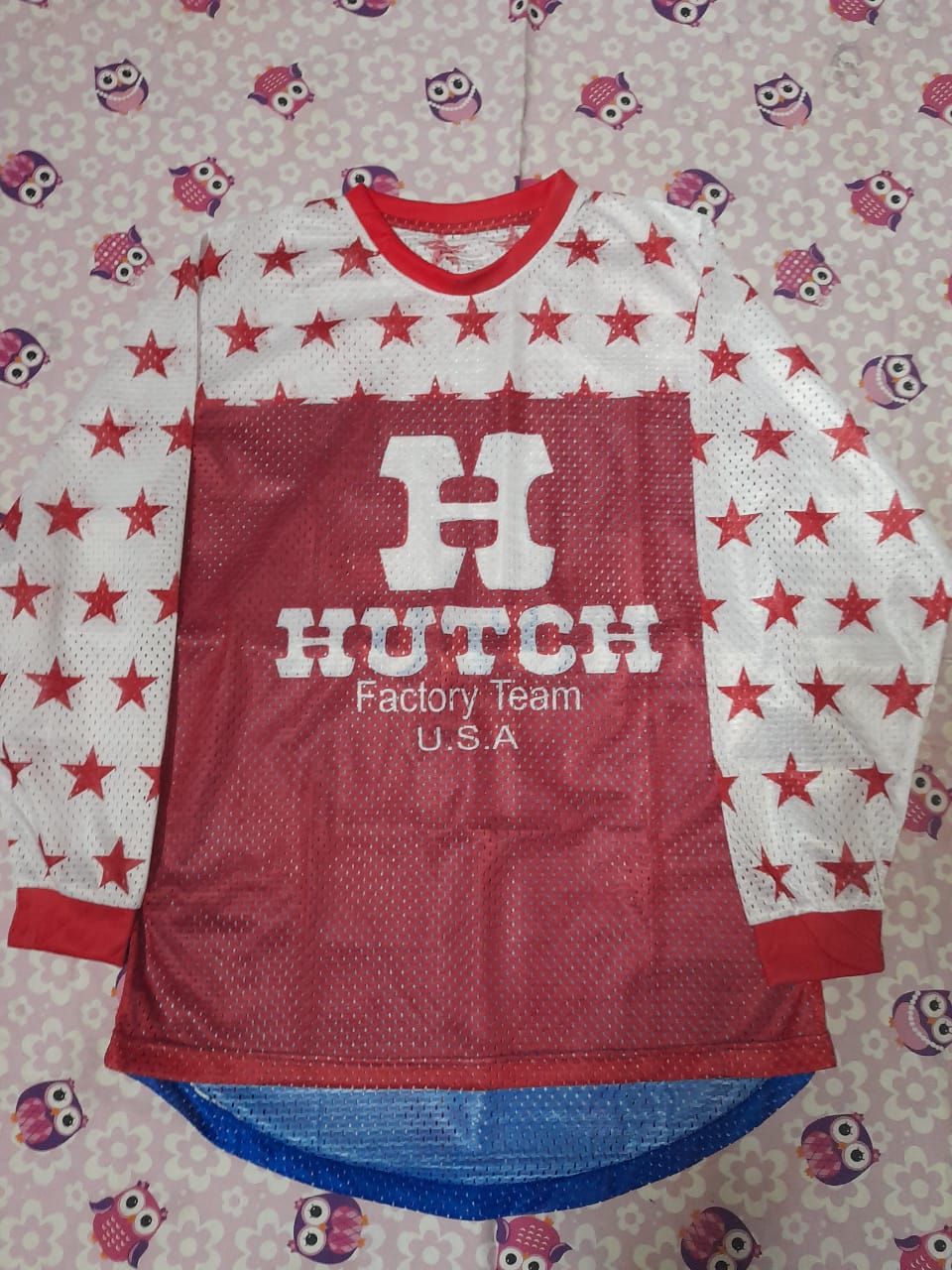 Hutch Vintage Bmx Jersey red/blue