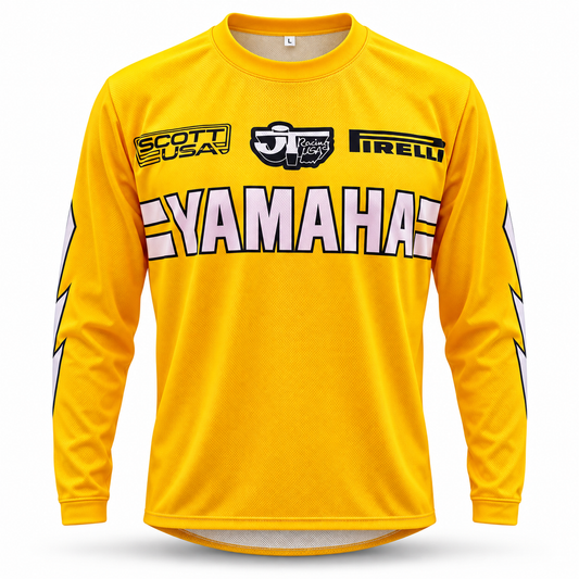 JT racing Yamaha Vintage MX Set Yellow