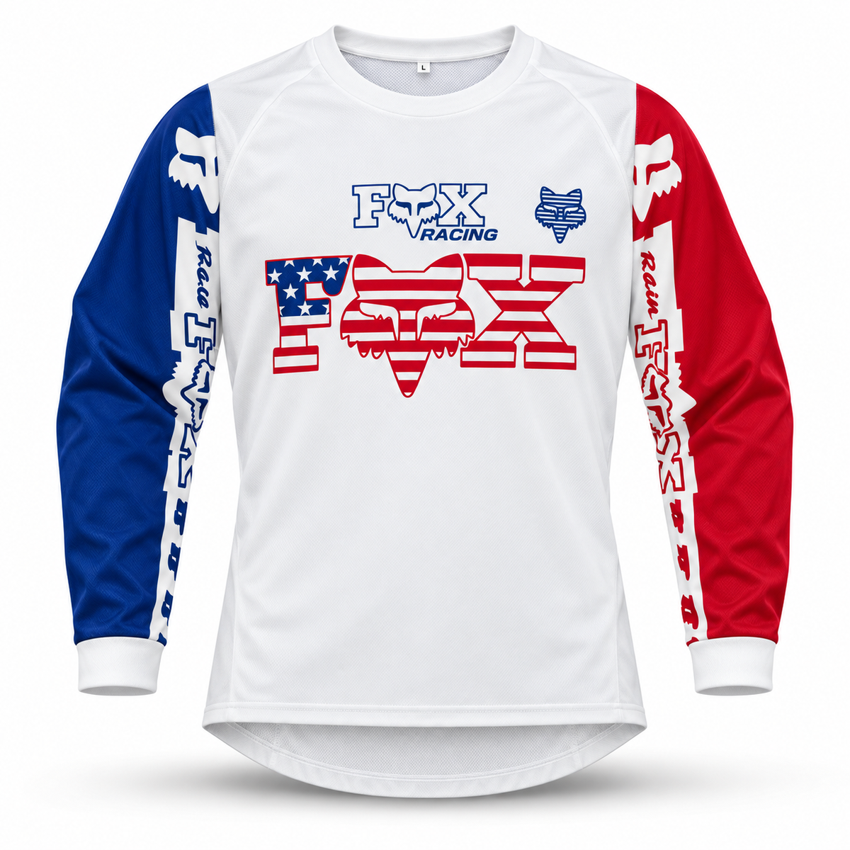 Rick Johnson White FOX Vintage Motocross MX Jersey