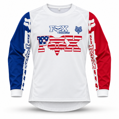 Rick Johnson White FOX Vintage Motocross MX Jersey