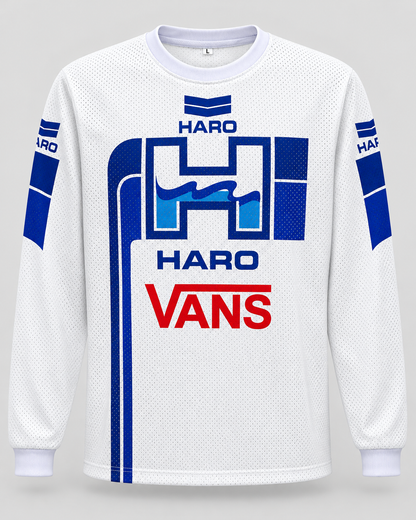 Haro Vintage VANS BMX Set White Blue