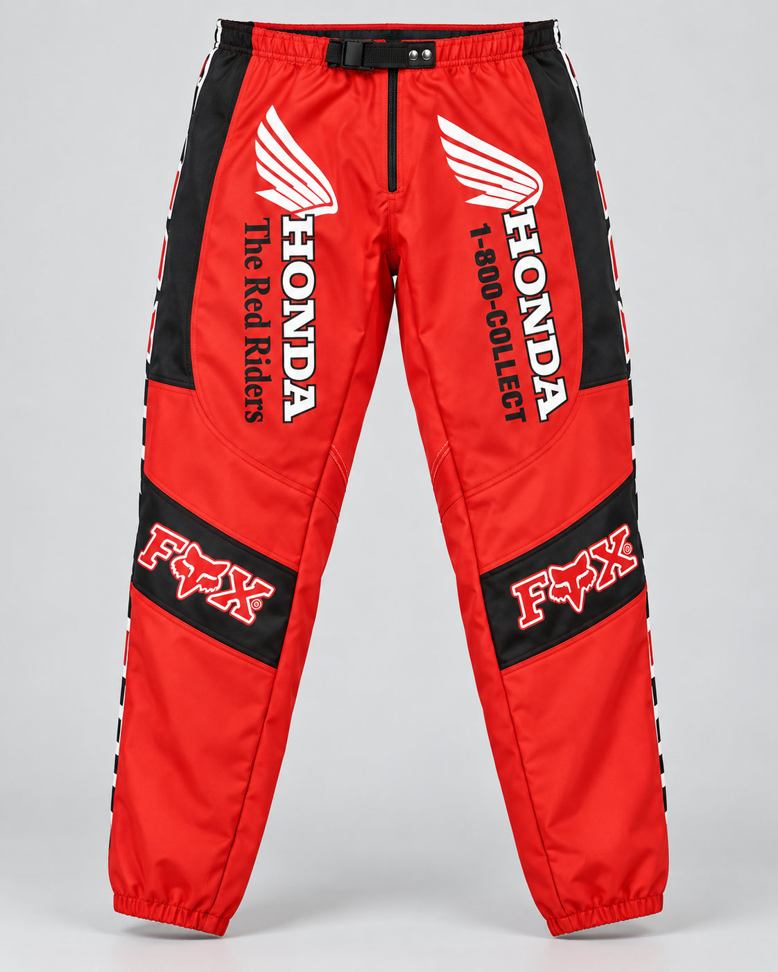 Jeremy Mcgrath Collect Call Fox Honda Pants RED/BLACK