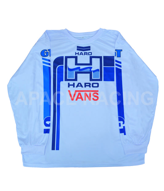 Haro Vintage VANS BMX Set White Blue