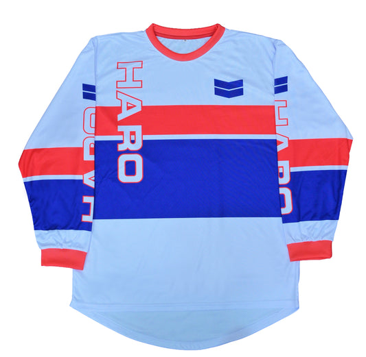 Haro Vintage BMX Jersey Blue Red