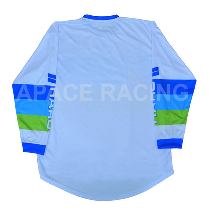 Haro Vintage BMX Jersey Green Blue