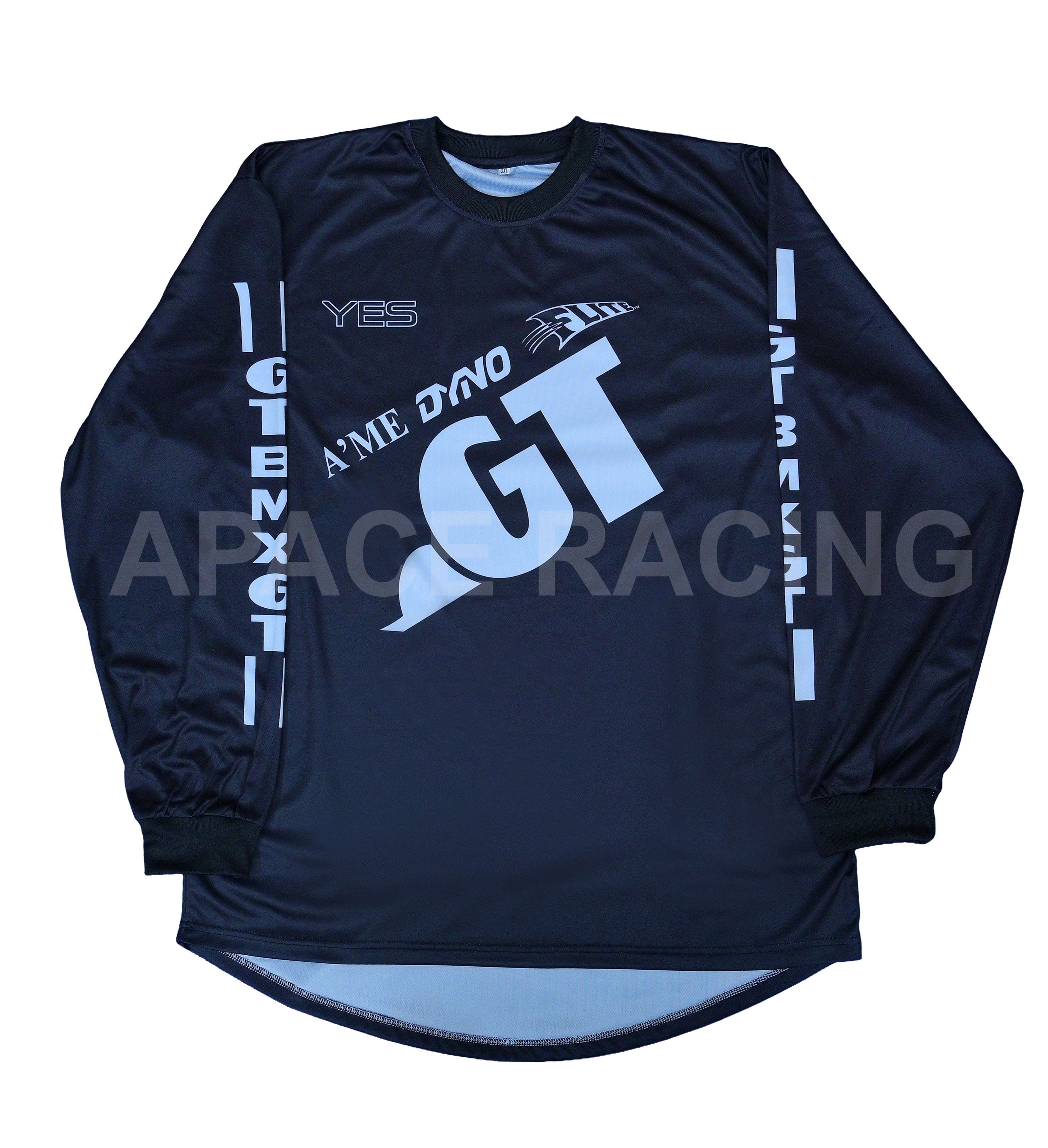 GT Dyno Vintage BMX Jersey black – Apace Racing