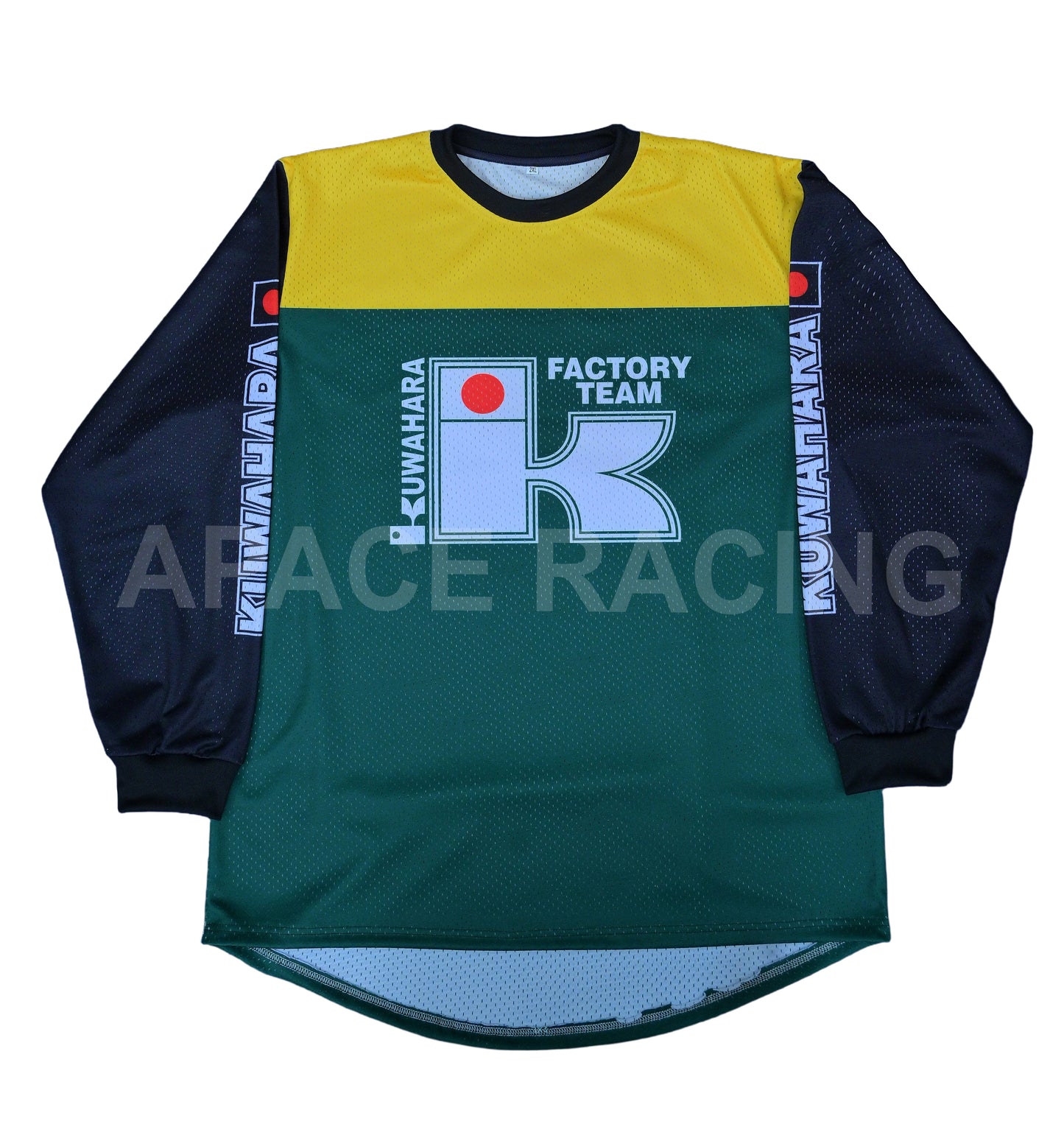 Kuwahara Vintage BMX jersey Green Black