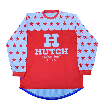 Hutch Vintage Bmx Jersey red/blue