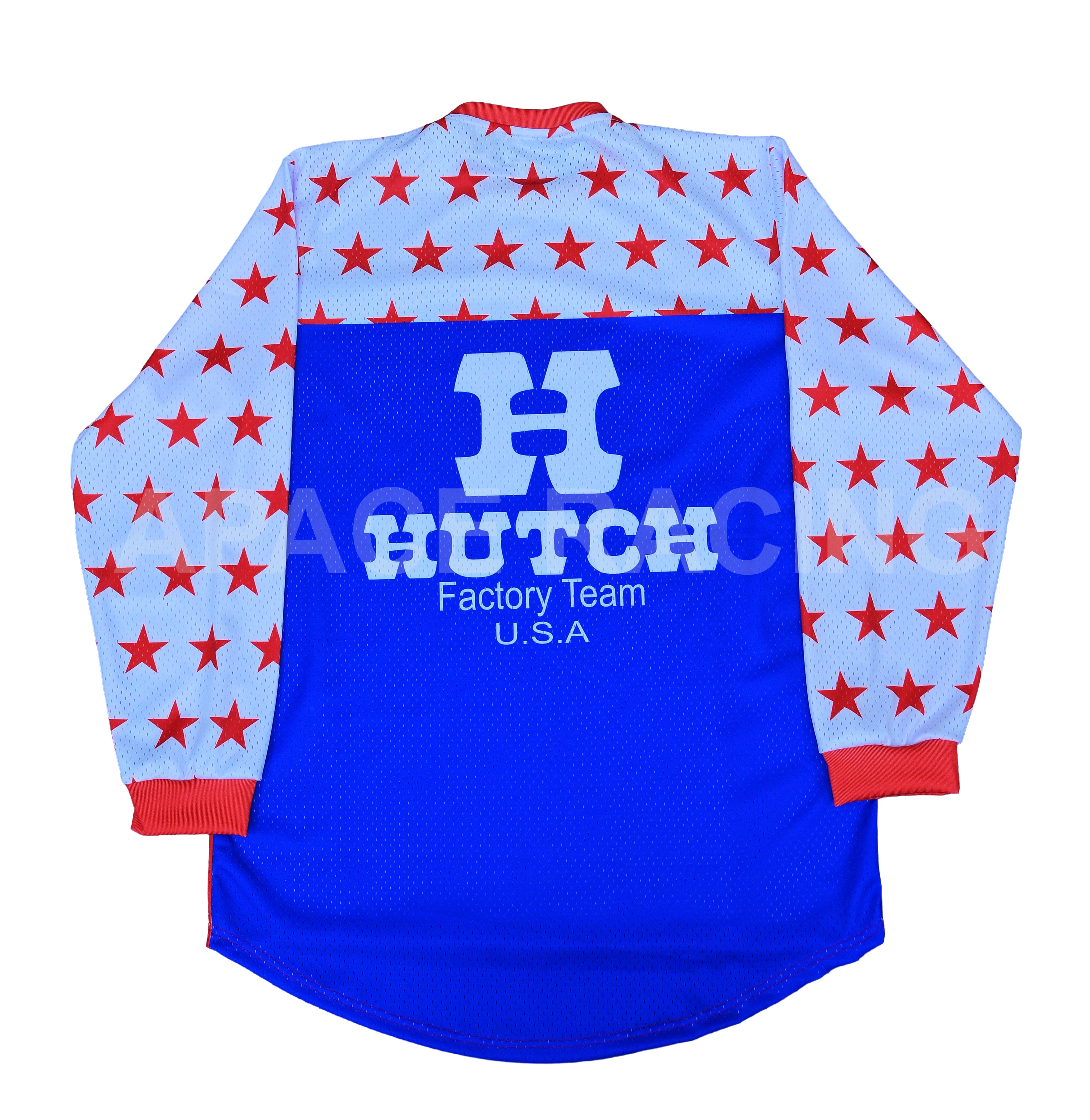 Hutch Vintage Bmx Jersey red/blue – Apace Racing