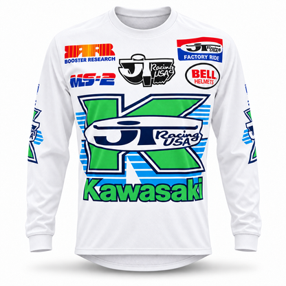 Kawasaki Vintage JT Racing MX Set