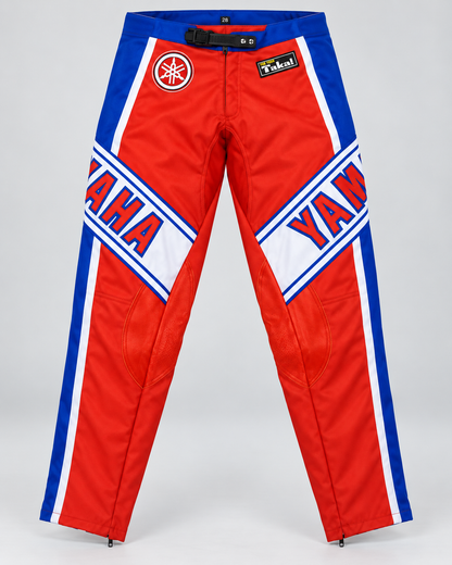 Vintage Yamaha Motocross MX Pants Red