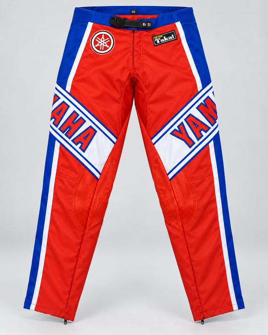 Vintage Yamaha Motocross MX Pants Red