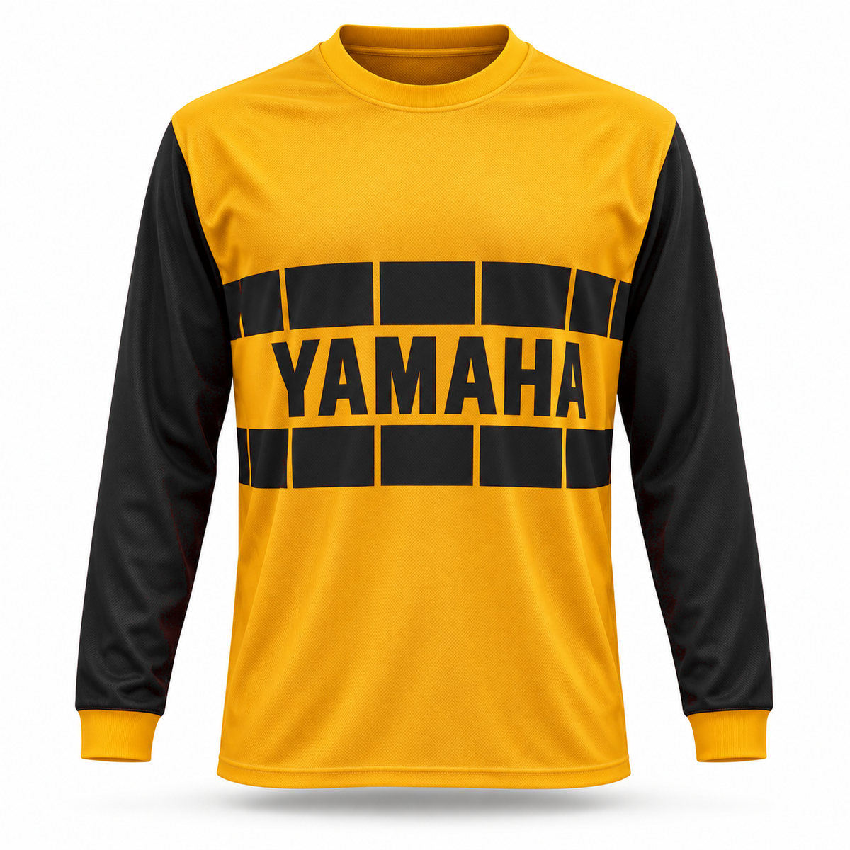 Vintage Yamaha Motocross Jersey YELLOW/BLACK