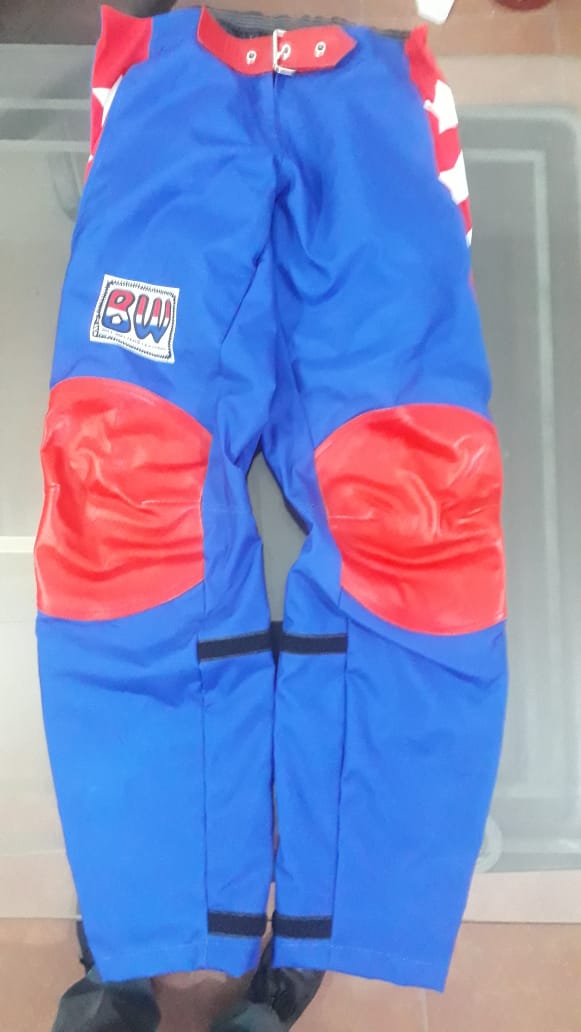 BW Bill walter Leather Vintage BMX Gear Pants - Apace Racing 