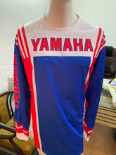 Load image into Gallery viewer, Hakan Carlquist Vintage repro Yamaha Jersey RED/BLUE - Apace Racing 
