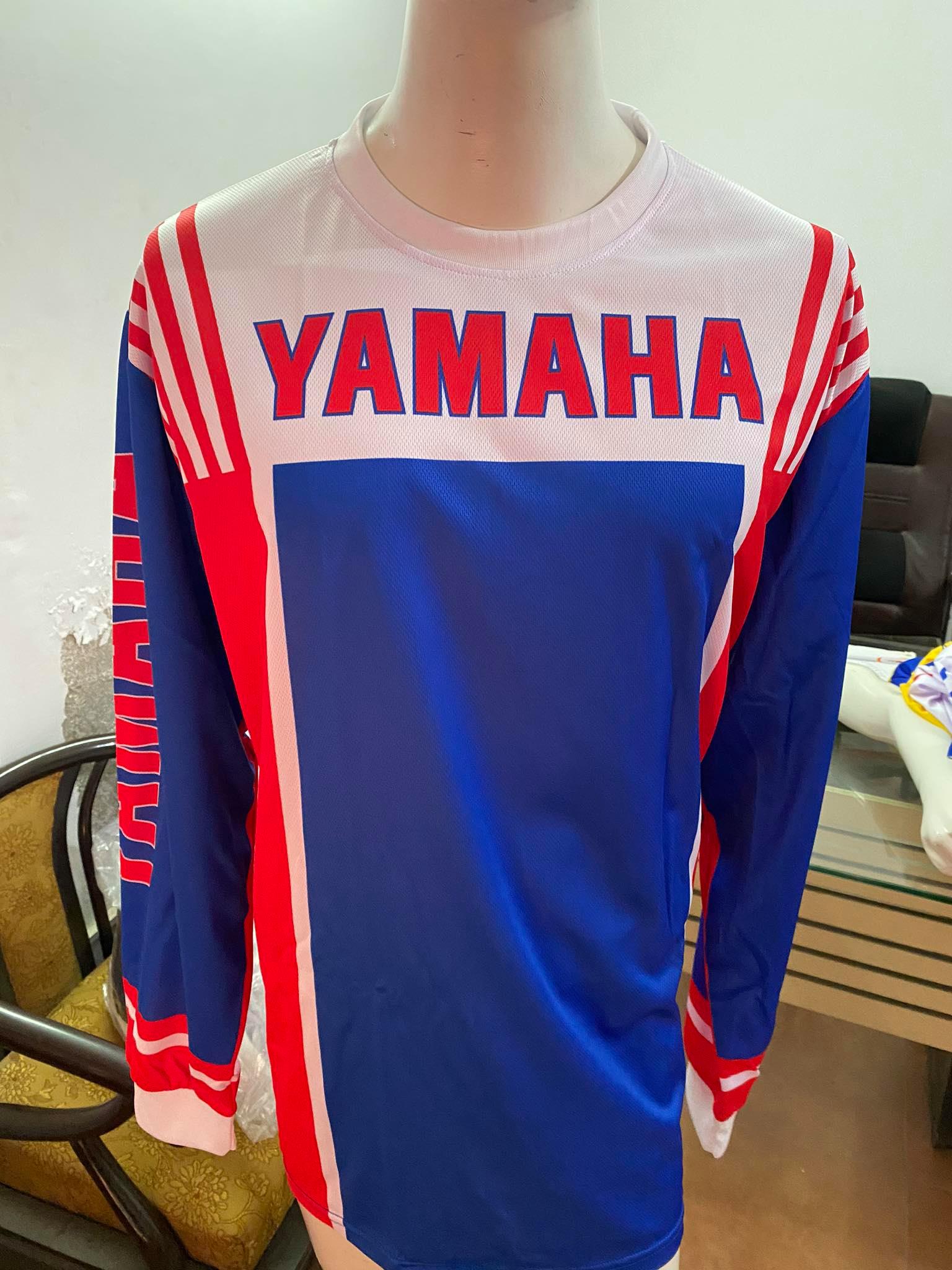 Yamaha Vintage MX Set Red/Blue - Apace Racing 