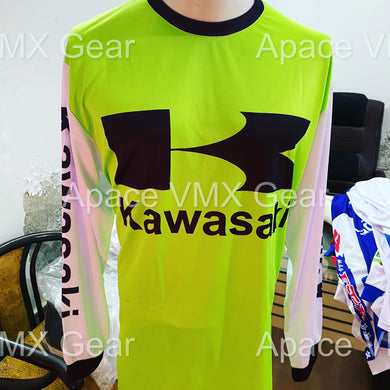 Vintage kawasaki Jersey - Apace Racing 
