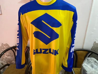 Vintage Suzuki Motocross MX Jersey - Apace Racing 