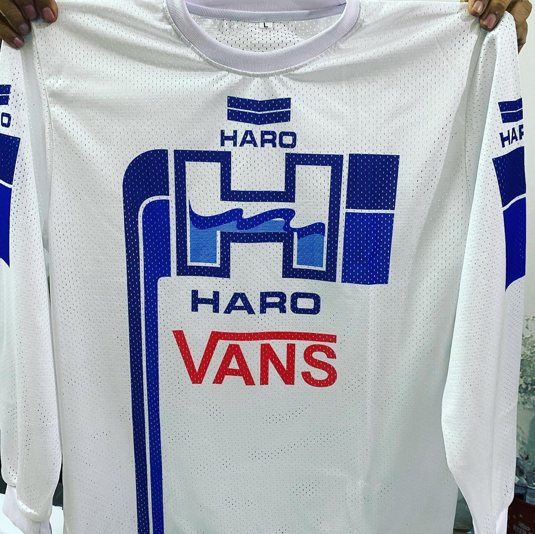 Haro Vintage VANS BMX Set White Blue - Apace Racing 