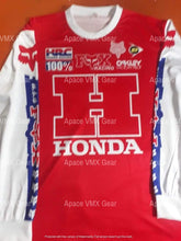 Load image into Gallery viewer, Honda Fox Vintage Rick Johnson Repro 1987 Red Jersey - Apace Racing 
