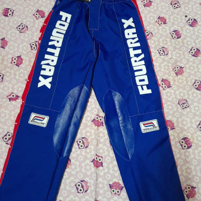 Vintage Hondaline HONDA Fourtrax Pants BLUE