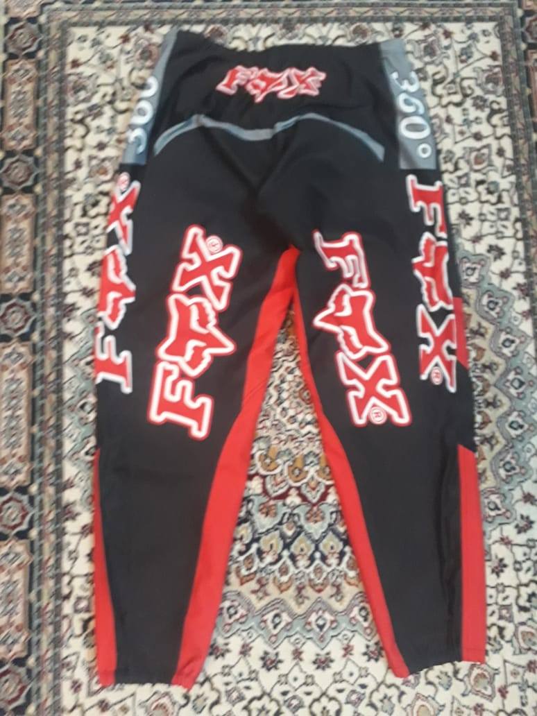 Jeremy Mcgrath Collect Call Fox Honda Pants RED/BLACK - Apace Racing 