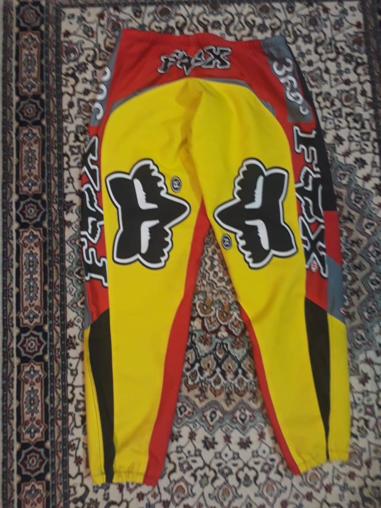 Jeremy Mcgrath Collect Call Fox Honda Pants Yellow - Apace Racing 