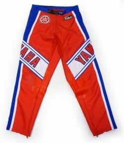 Vintage Yamaha Motocross MX Pants Red - Apace Racing 