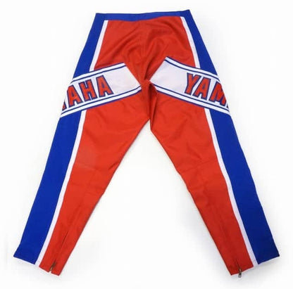 Vintage Yamaha Motocross MX Pants Red - Apace Racing 