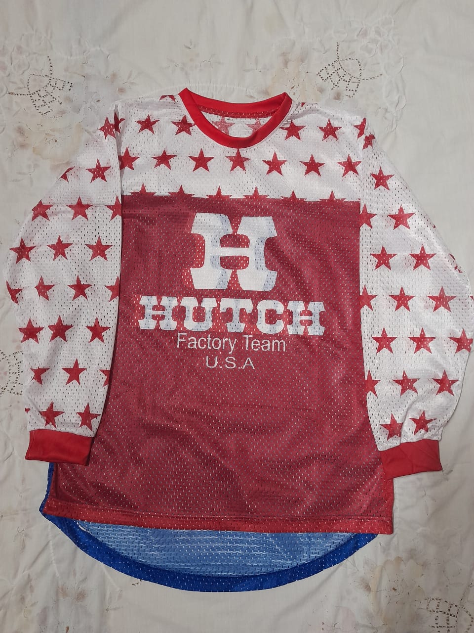 Hutch Vintage Bmx Jersey red/blue