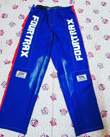 Vintage Hondaline HONDA Fourtrax Pants BLUE