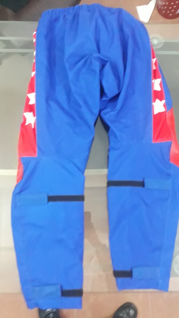 BW Bill walter Leather Vintage BMX Gear Pants - Apace Racing 