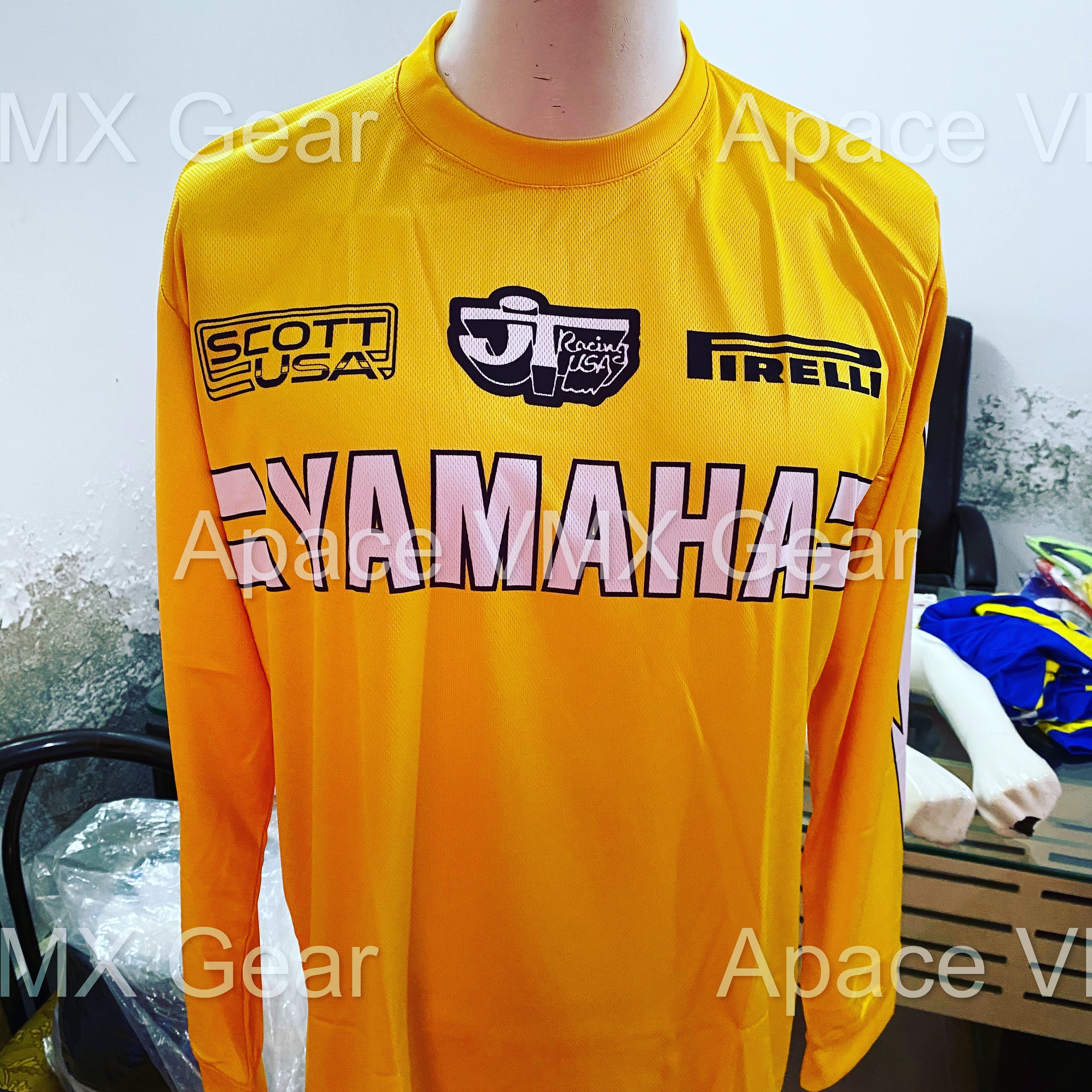 JT racing Yamaha Vintage MX Set Yellow – Apace Racing