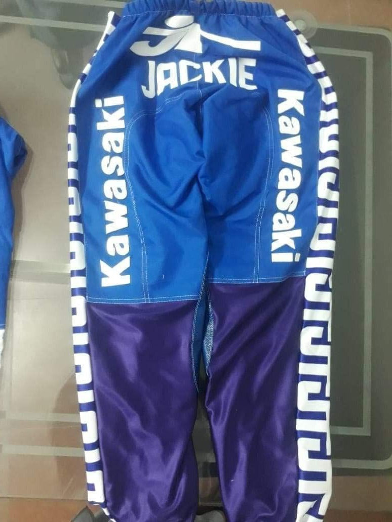 Kawasaki Vintage JT Racing MX Set - Apace Racing 