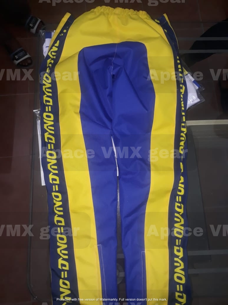 GT Dyno BMX Pants Yellow - Apace Racing 