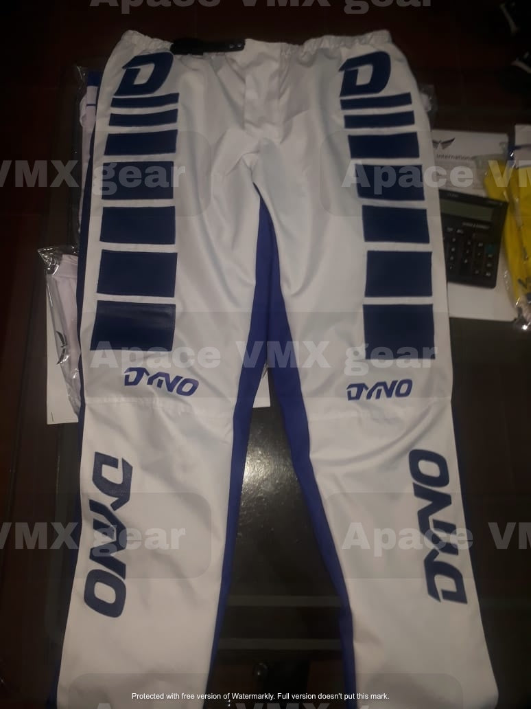 GT Dyno BMX Pants White - Apace Racing 