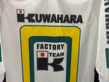 Load image into Gallery viewer, Kuwahara Vintage BMX Jersey White - Apace Racing 
