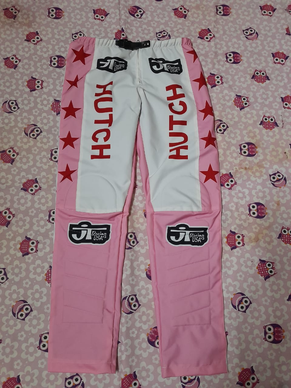 Hutch Vintage BMX Set JT Racing Pink/Red - Apace Racing 