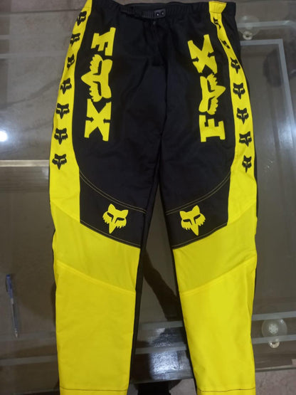 Fox Yellow Black Vintage MX Set
