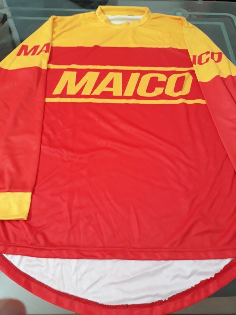 Vintage Motocross MX Maico Jersey - Apace Racing 